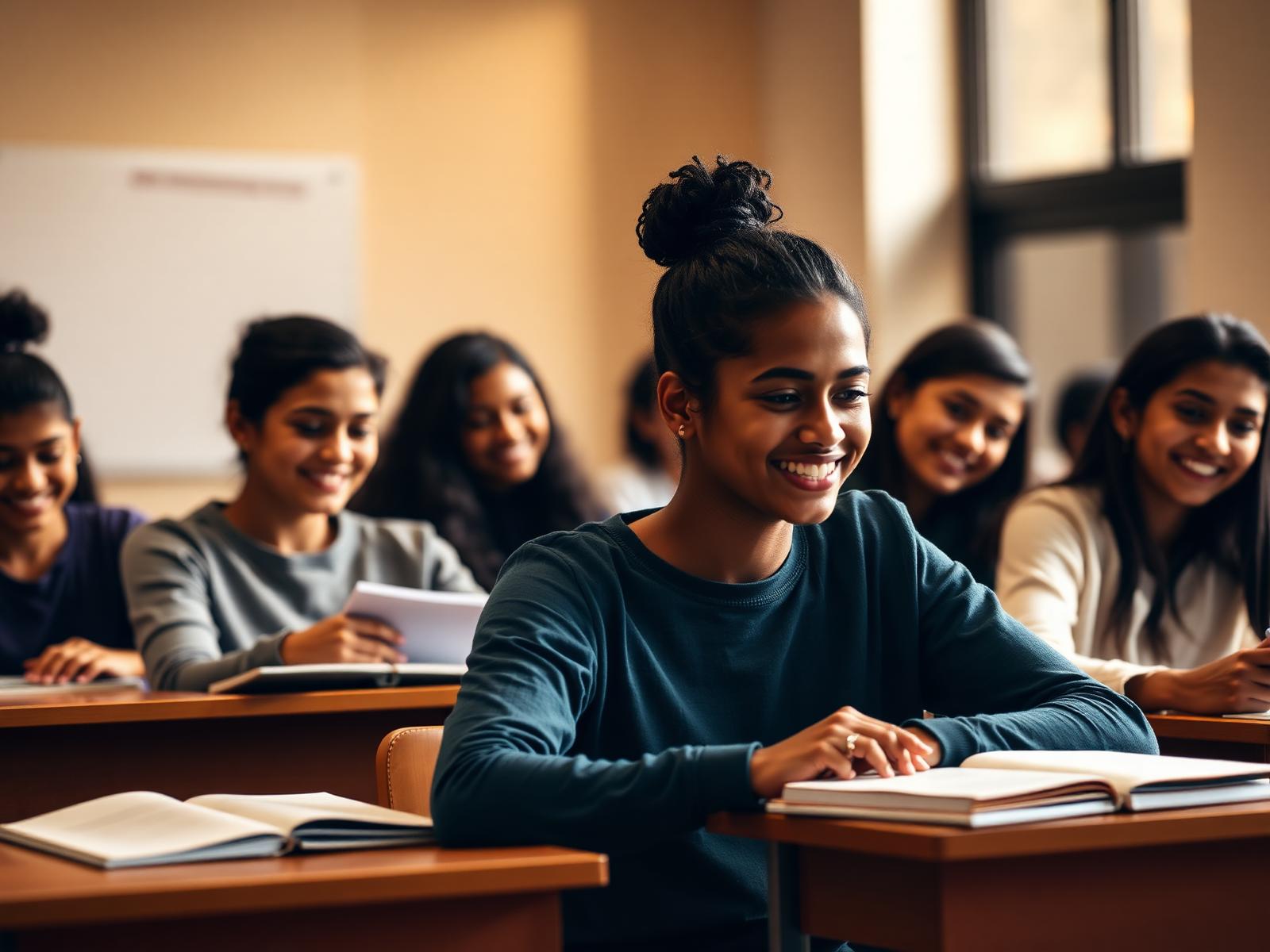 Alunos estudando na Sul Ensino